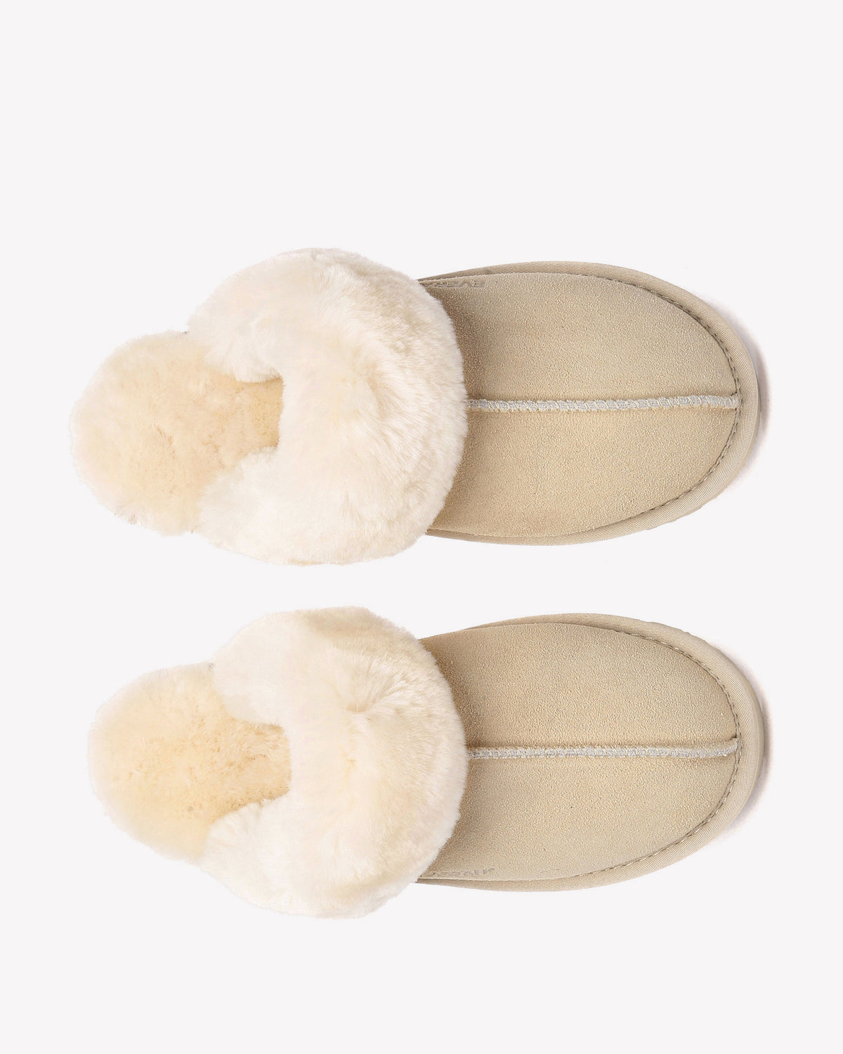 EVERAU Raven Sand Slippers Kapcie Beżowe