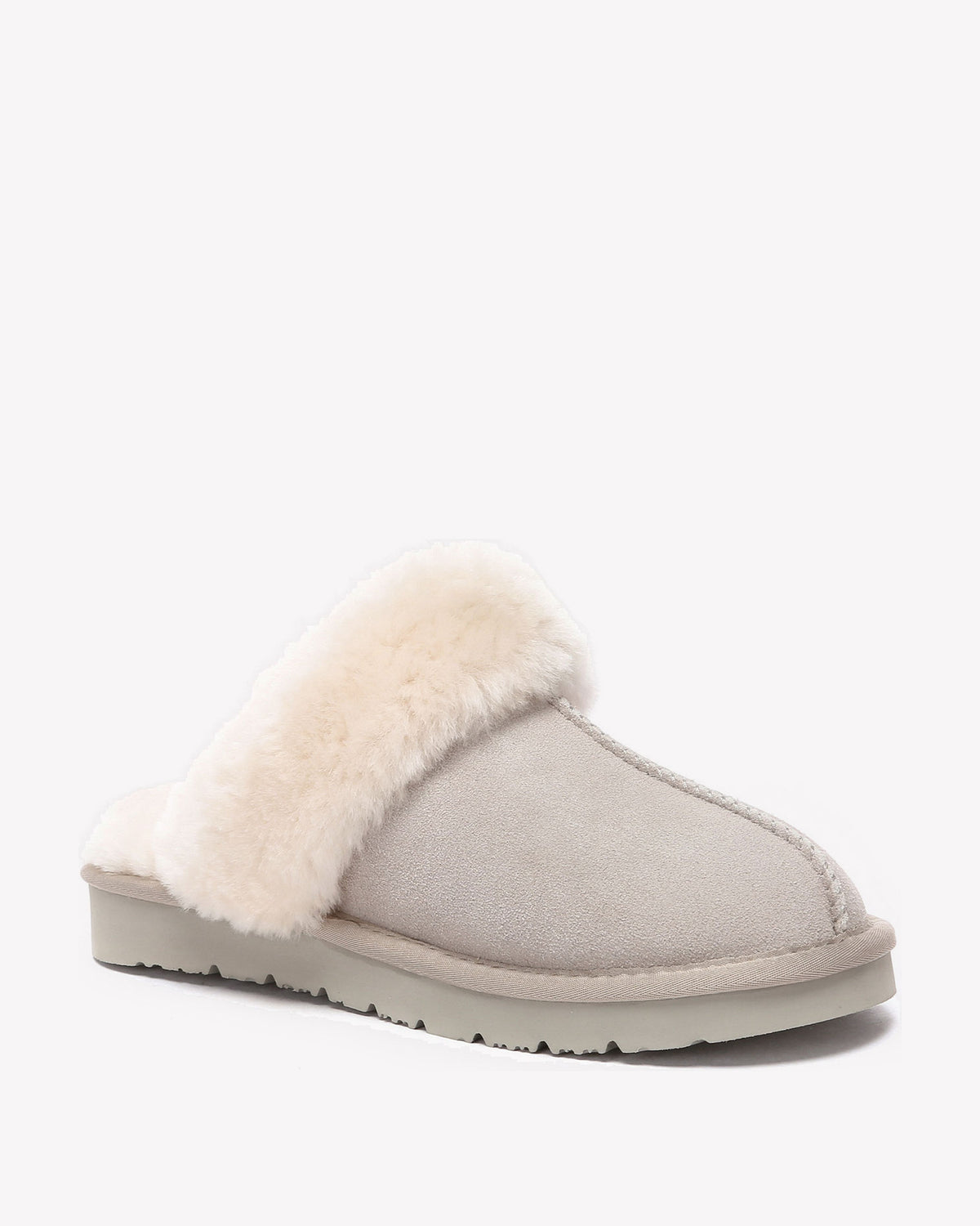 EVERAU Raven Goat Grey Slippers Kapcie Szare