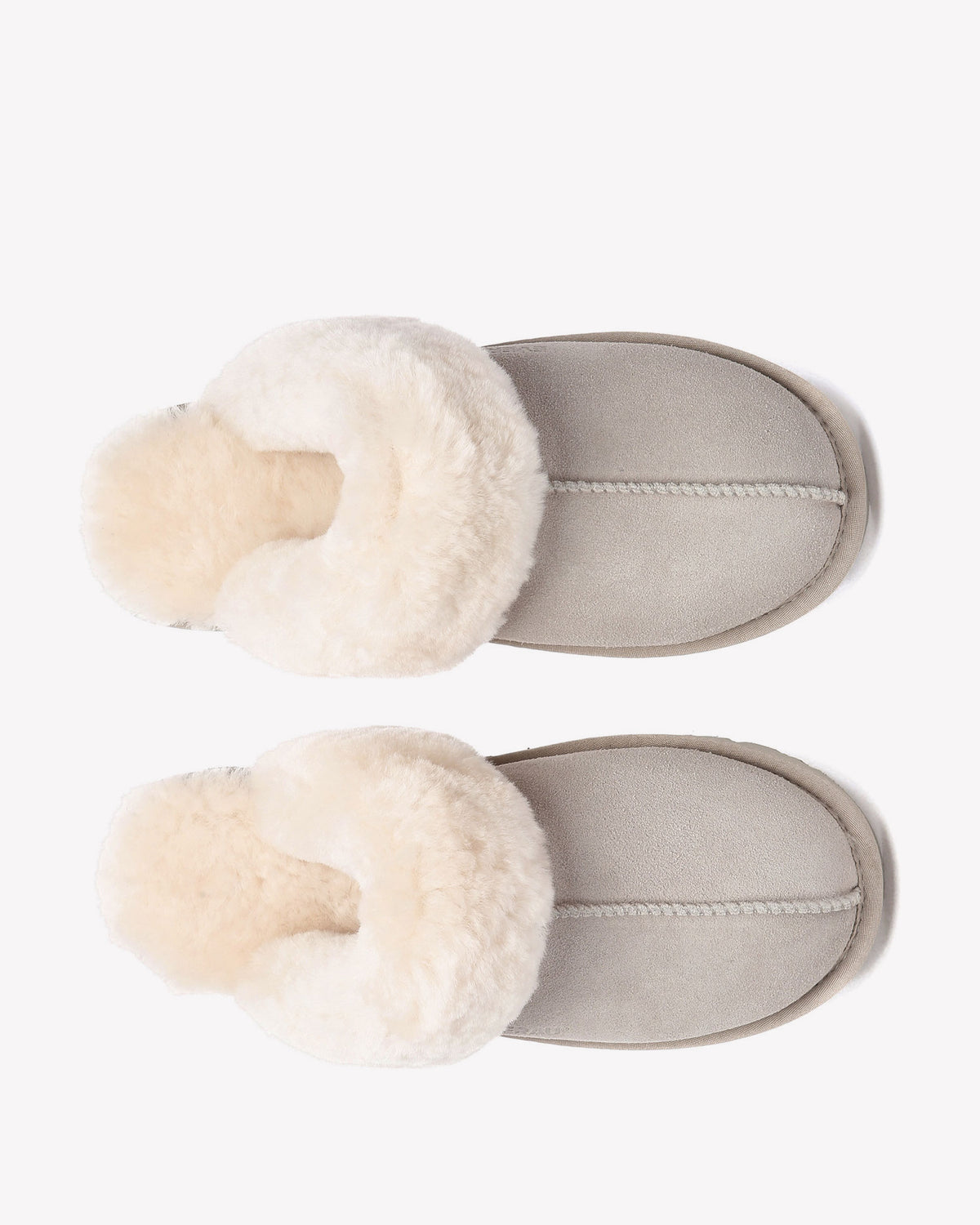 EVERAU Raven Goat Grey Slippers Kapcie Szare