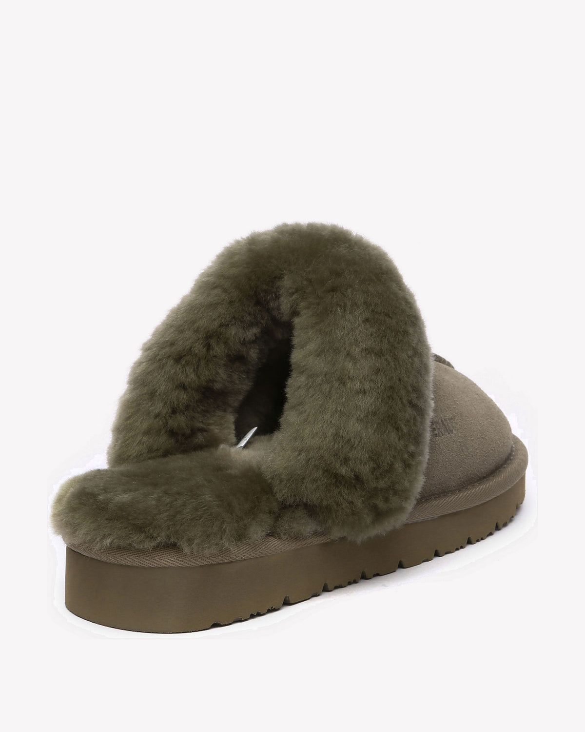 EVERAU Raven Caribou Slippers Kapcie Zielone