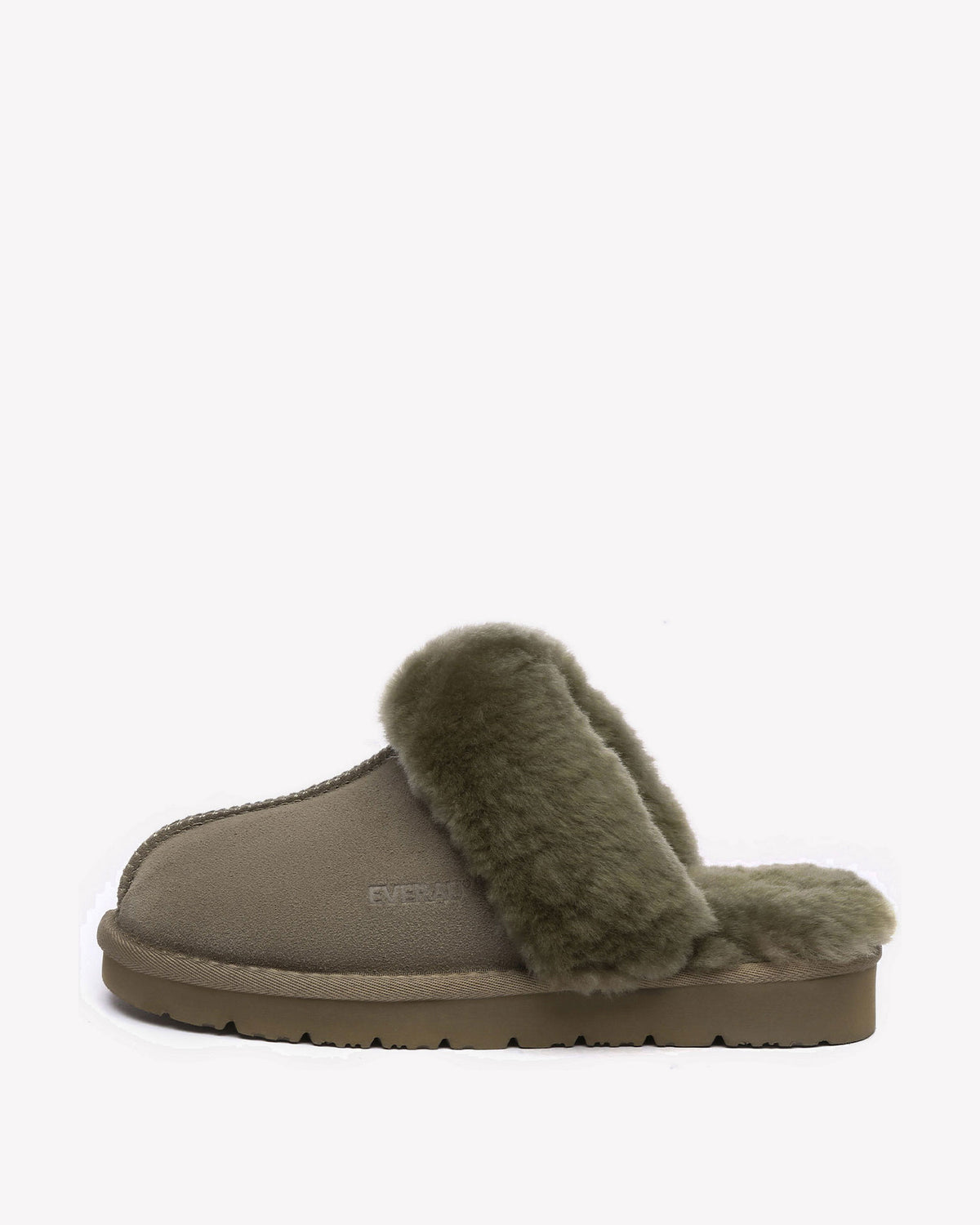 EVERAU Raven Caribou Slippers Kapcie Zielone