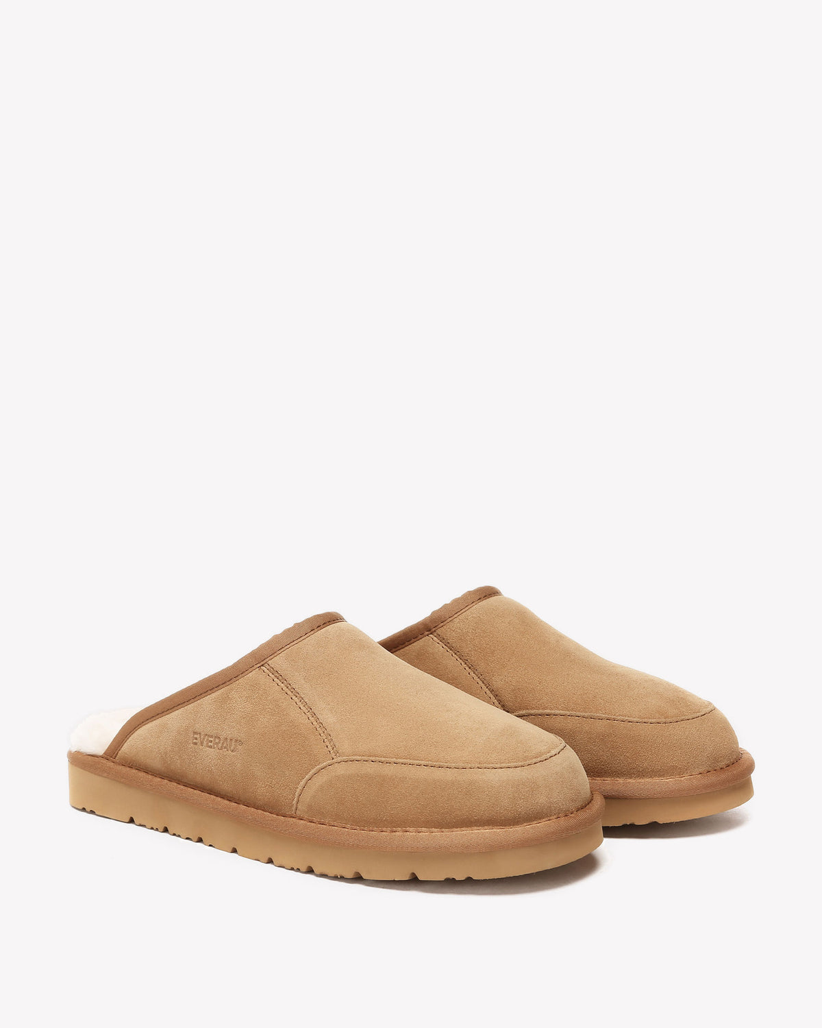 EVERAU Lark Chestnut Slippers Kapcie Brązowe