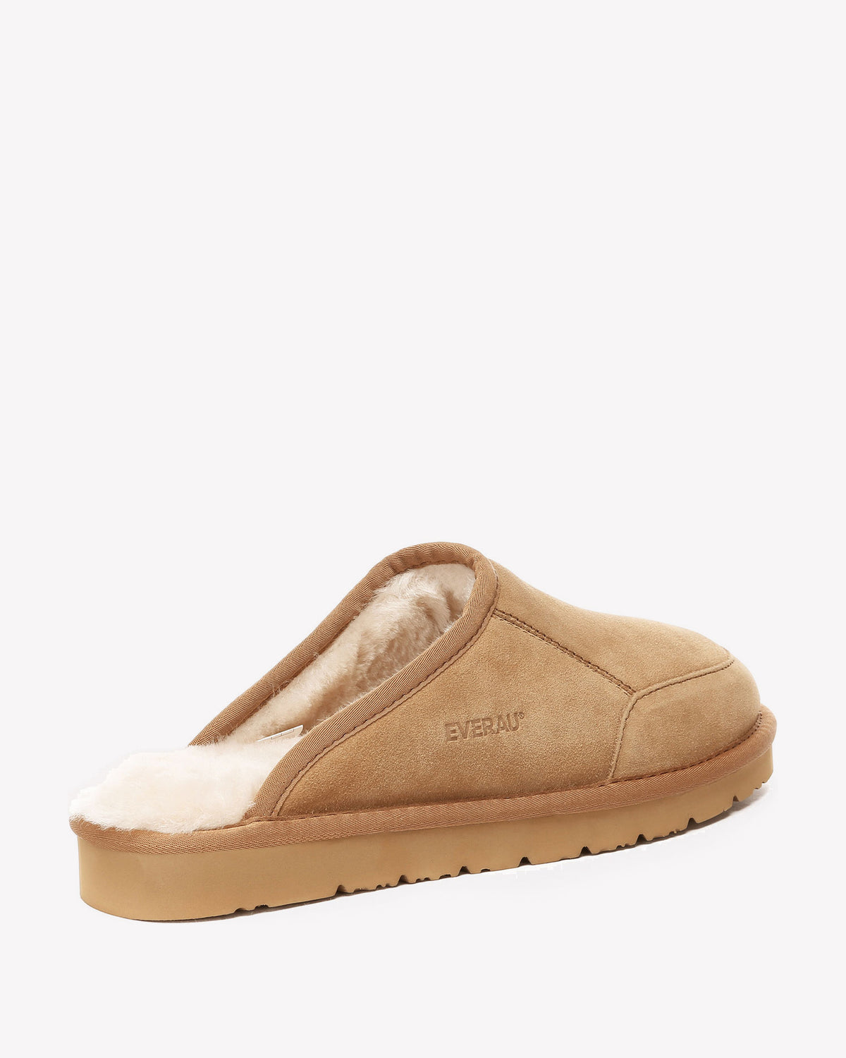 EVERAU Lark Chestnut Slippers Kapcie Brązowe