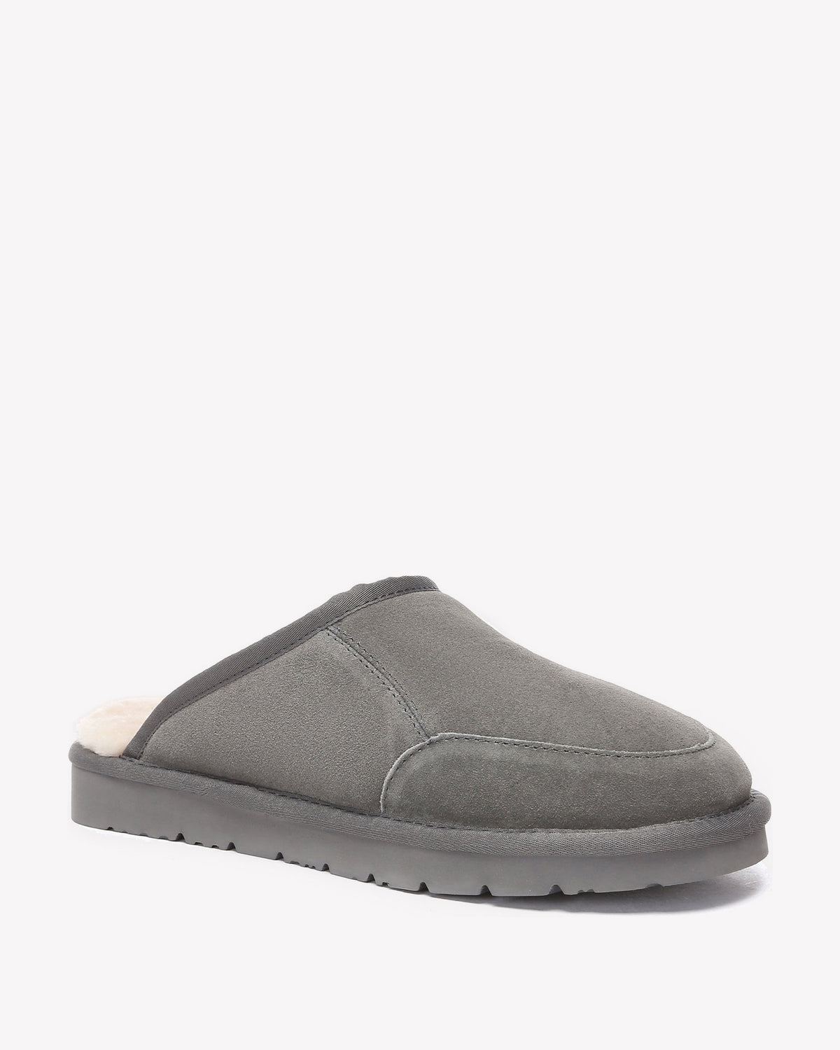 EVERAU Lark Grey Slippers Kapcie Szare