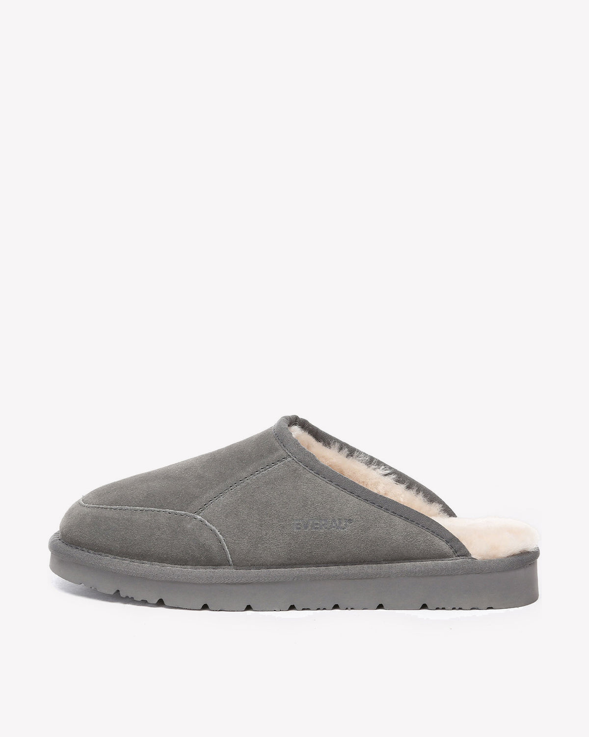 EVERAU Lark Grey Slippers Kapcie Szare