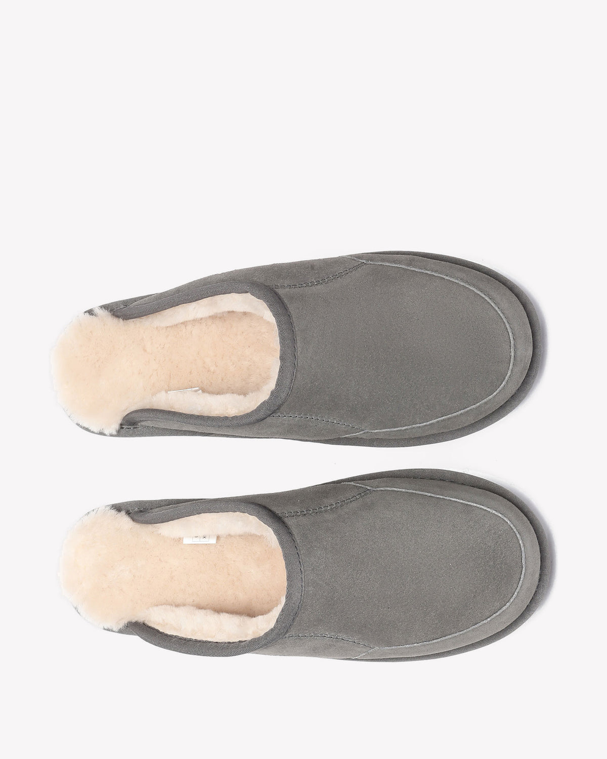 EVERAU Lark Grey Slippers Kapcie Szare