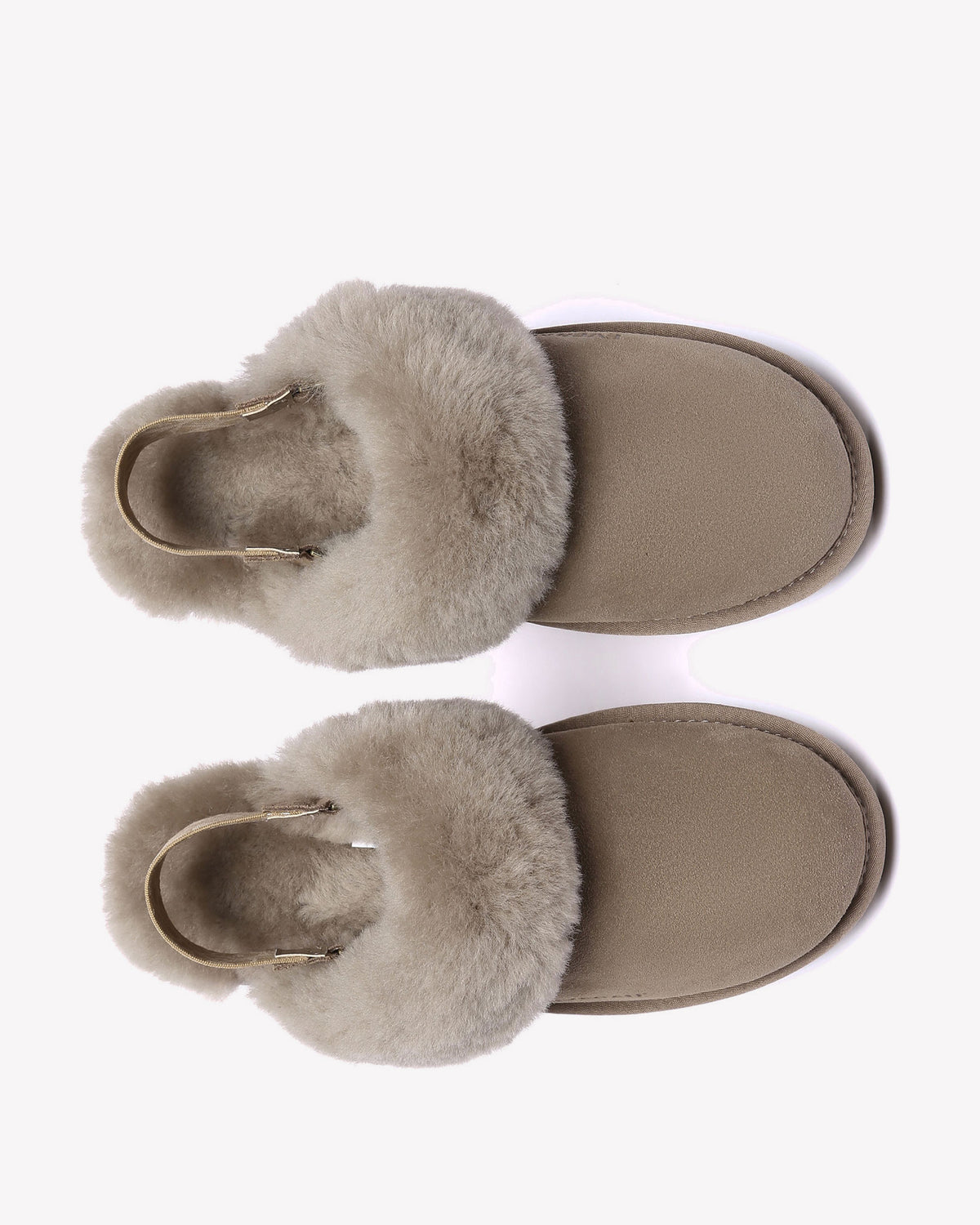 EVERAU Pelican Brown Slippers Kapcie Brązowe