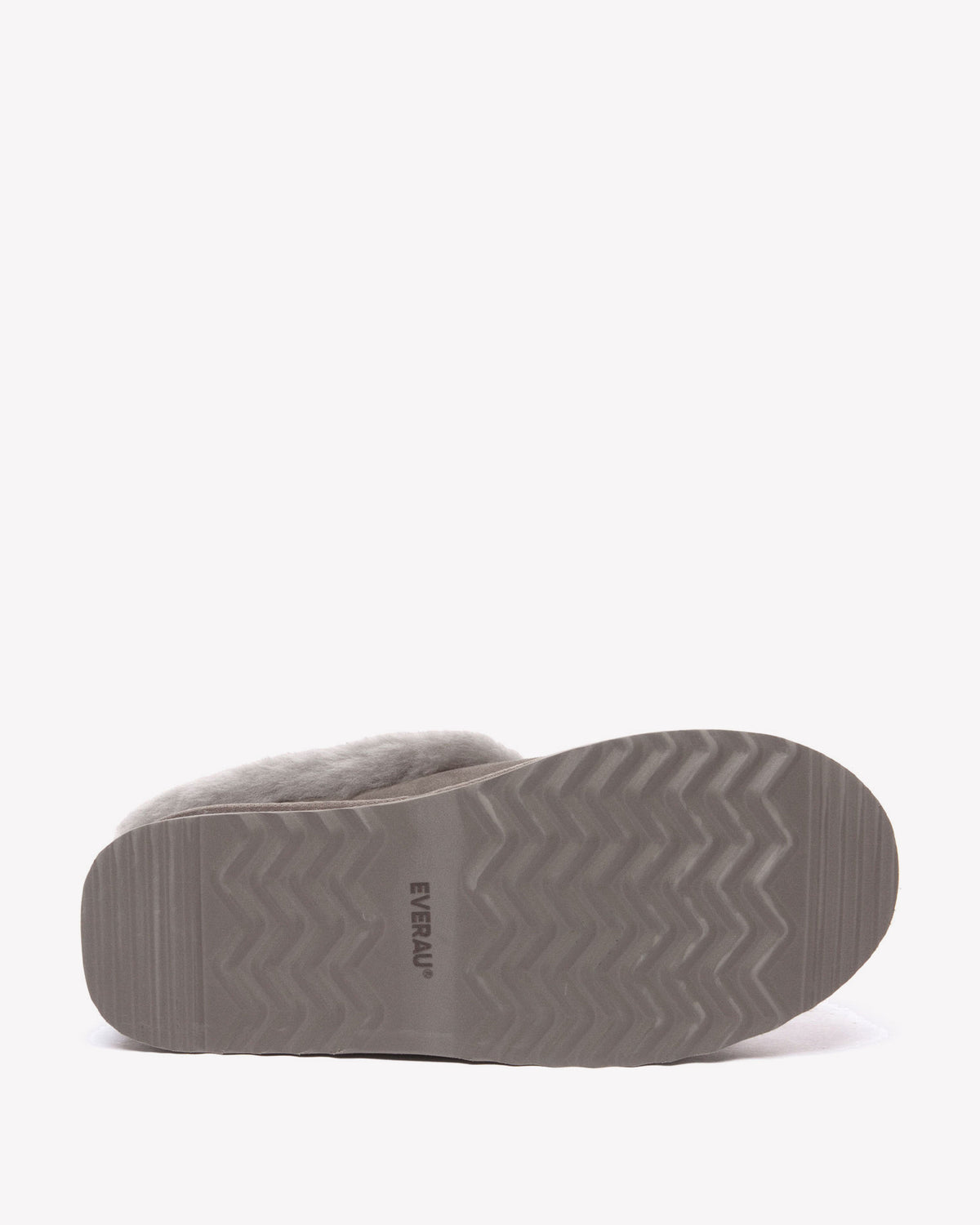 EVERAU Topknot Brown Leather Slippers Kapcie Brązowe