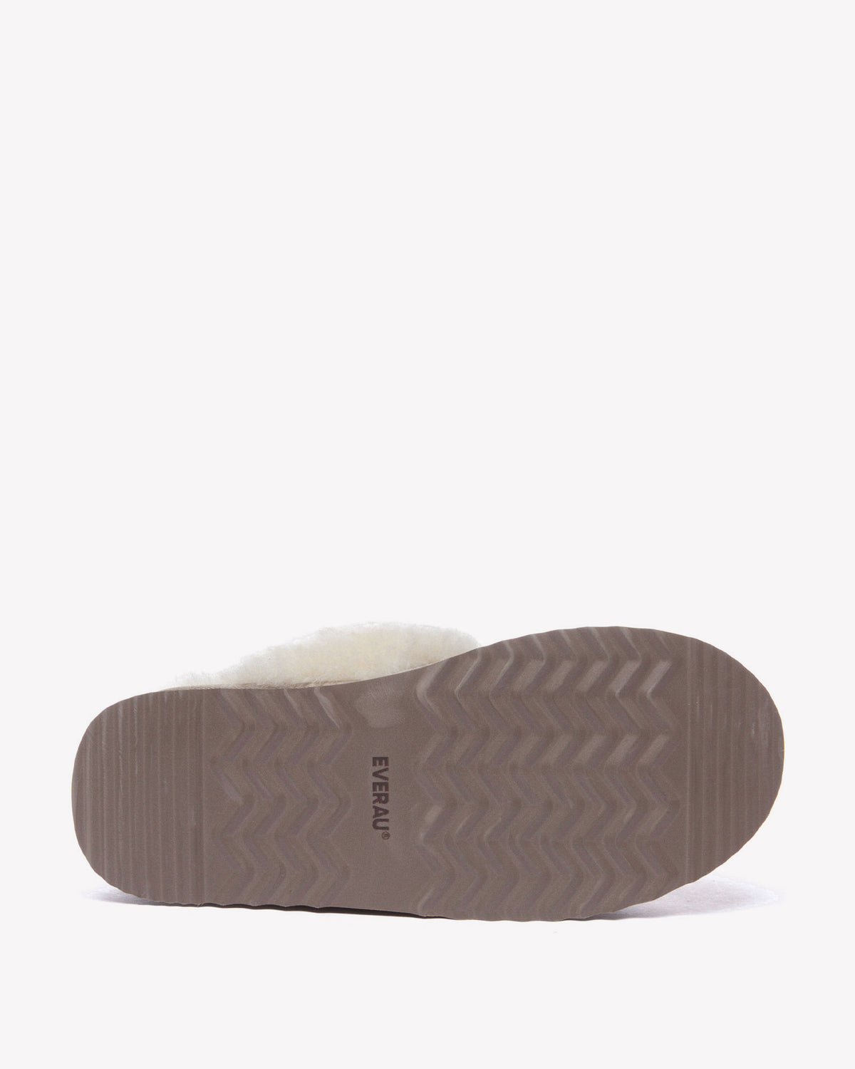 EVERAU Fantail Leather Slippers With Two Removable Straps Kapcie Beżowe