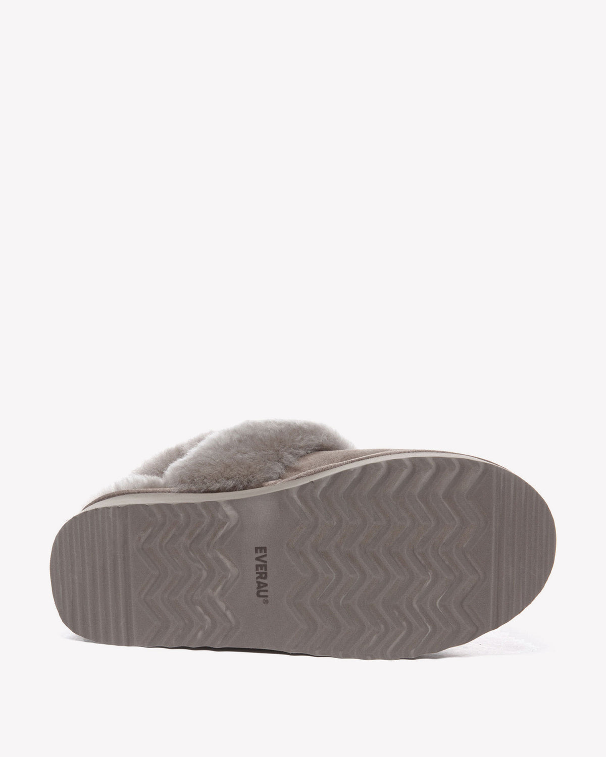 EVERAU Fantail Brown Leather Slippers With Two Removable Straps Kapcie Brązowe