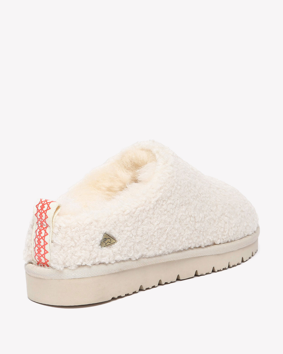 EVERAU Snipe Sand Plush Ankle Slippers Kapcie Beżowe