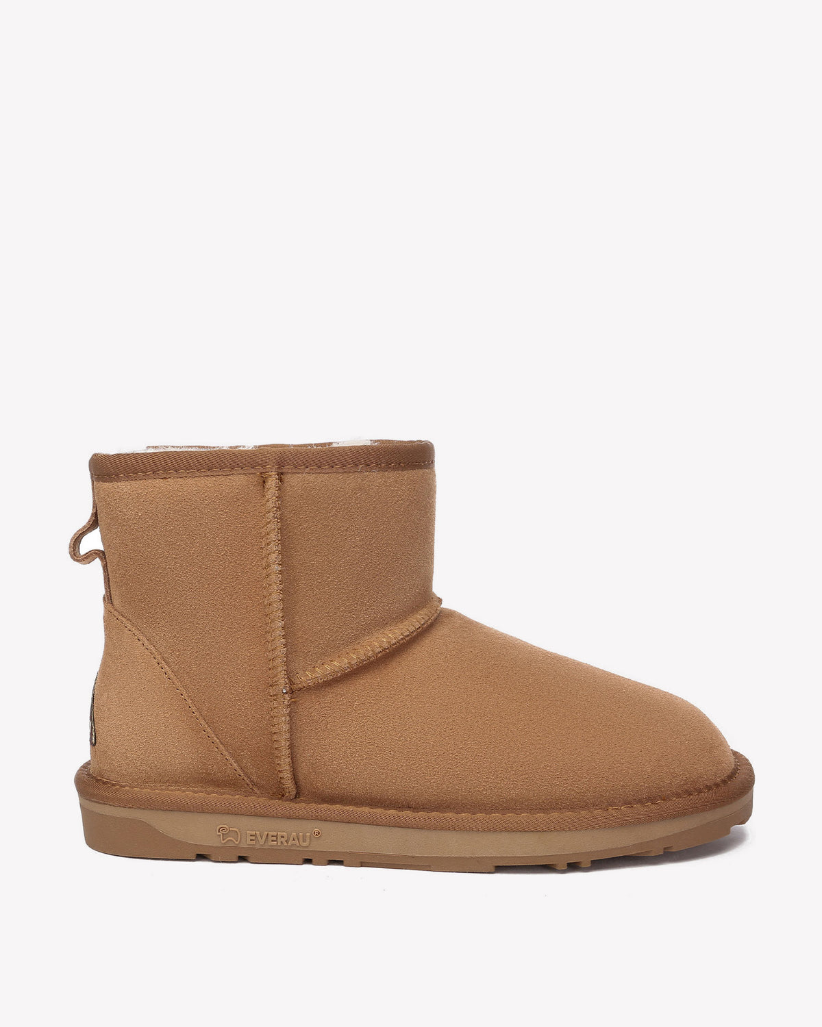 EVERAU Emu Chestnut Mini Classic Boots Botki Brązowe