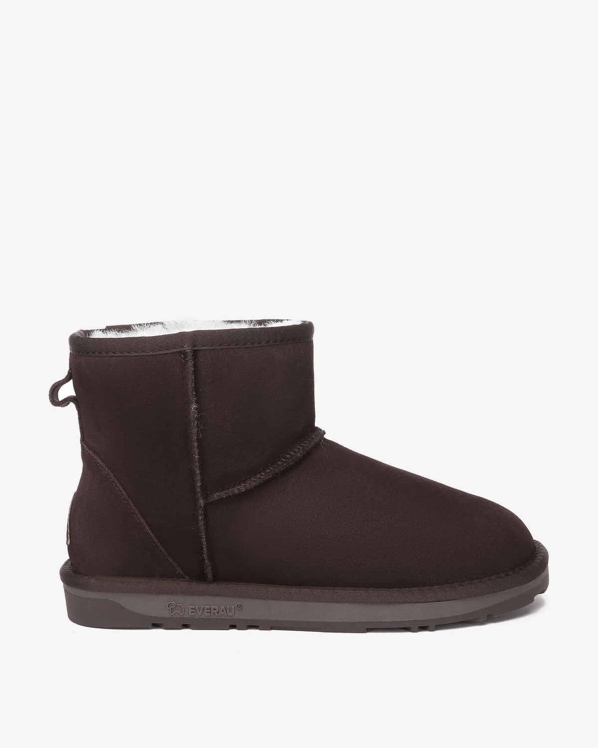 EVERAU Emu Chocolate Mini Classic Boots Botki Czekoladowe