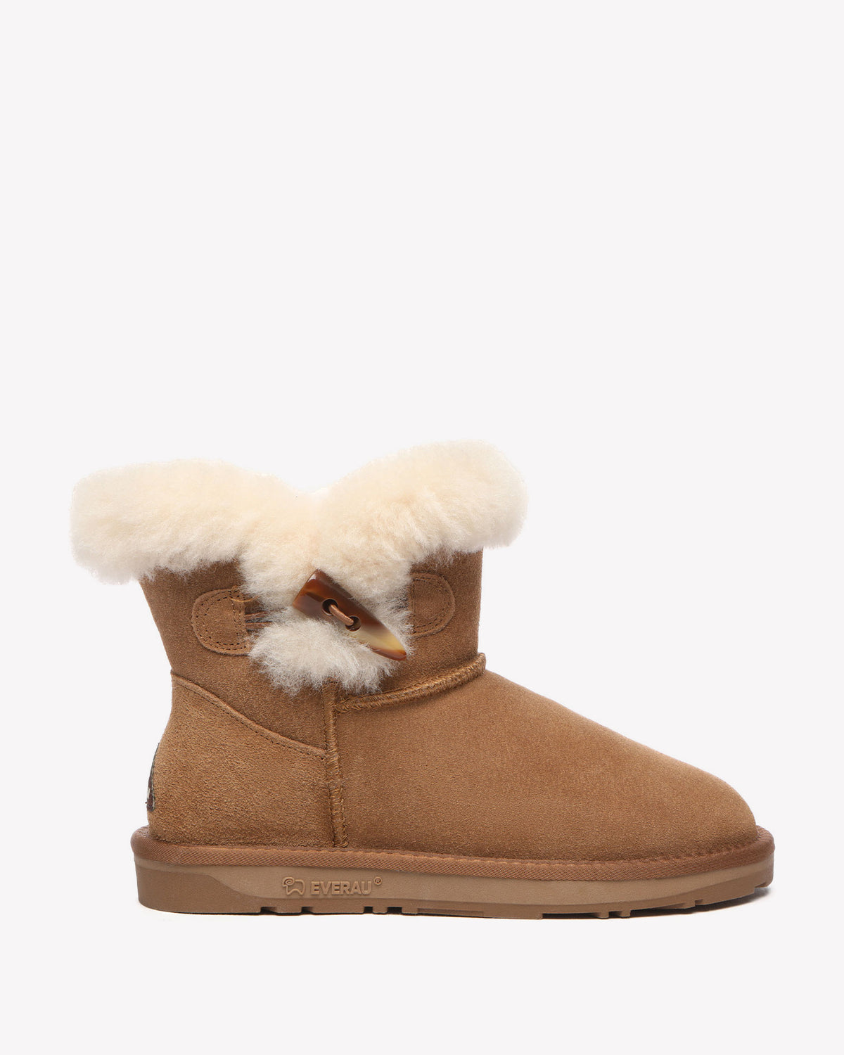 EVERAU Robin Chestnut Mini Boots Botki Brązowe