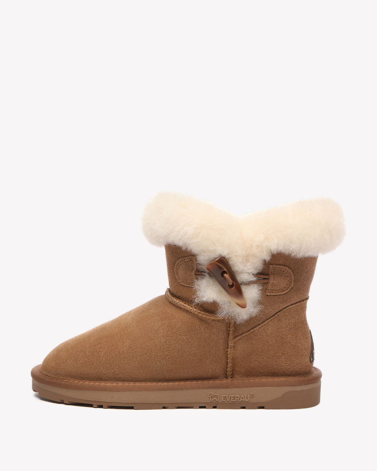 EVERAU Robin Chestnut Mini Boots Botki Brązowe
