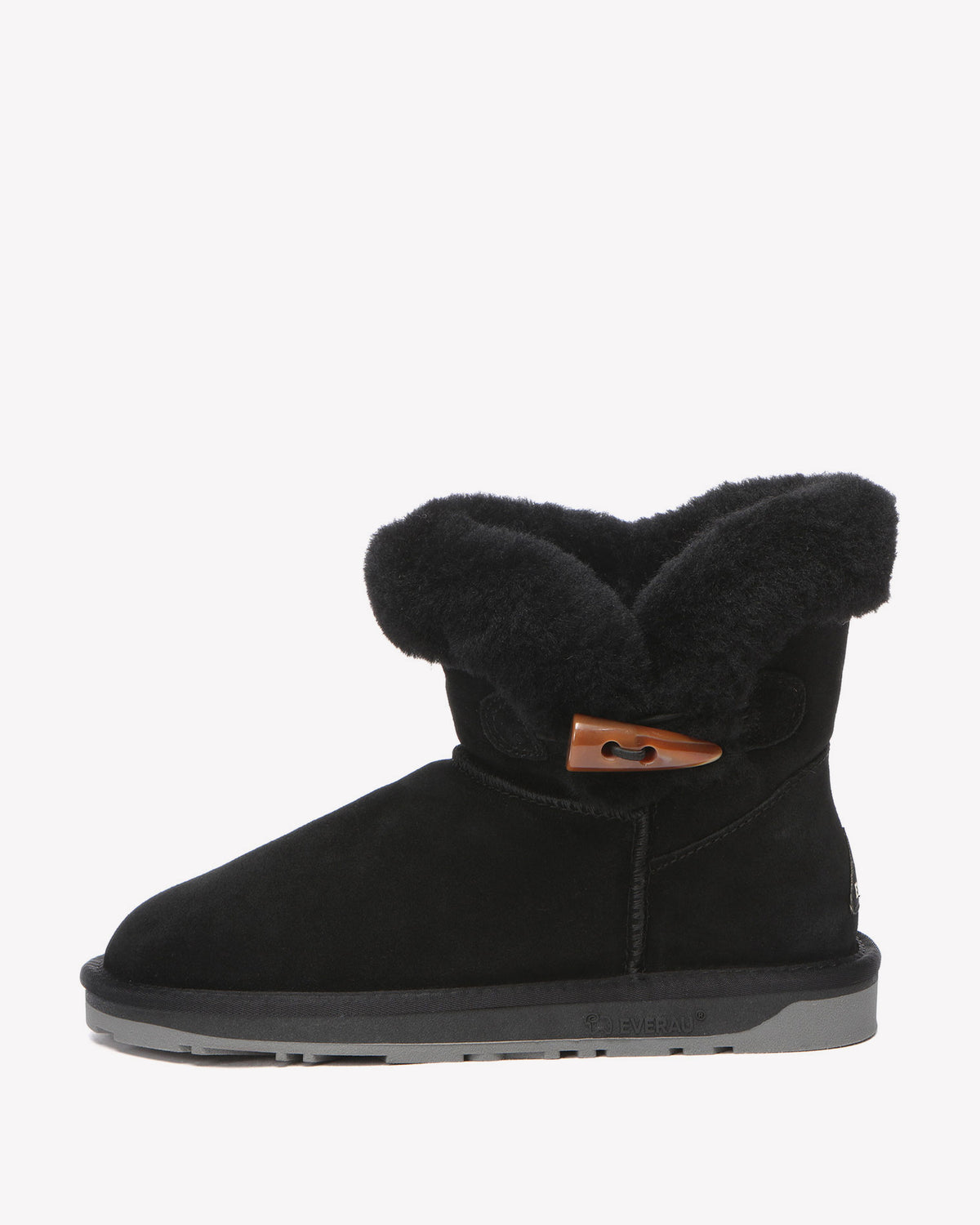 EVERAU Robin Black Mini Boots Botki Czarne