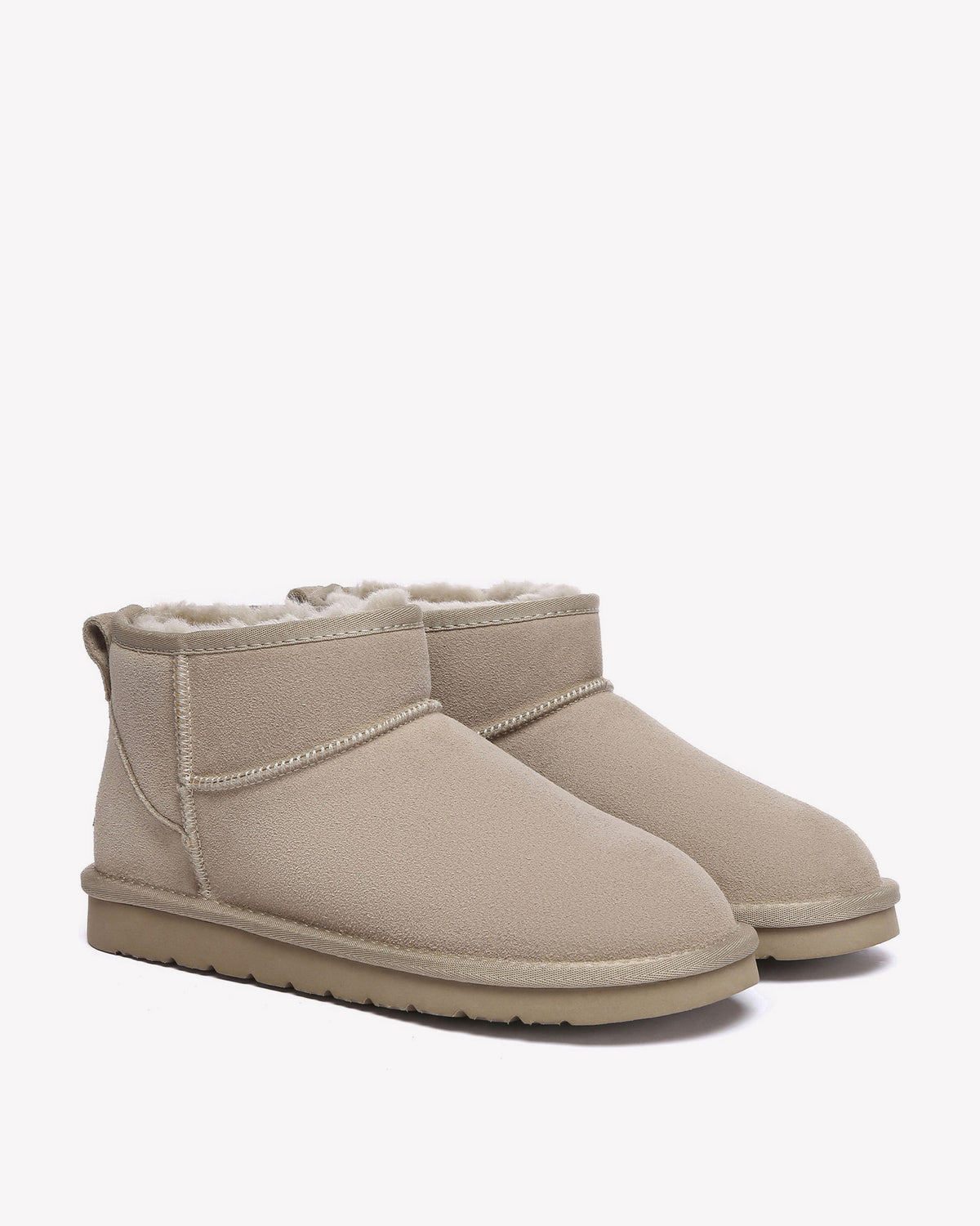 EVERAU Finch Sand Ultra Mini Classic Boots Botki Beżowe