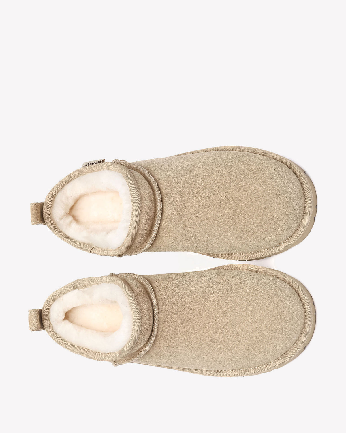 EVERAU Quail Sand Ultra Mini Boots Botki Beżowe
