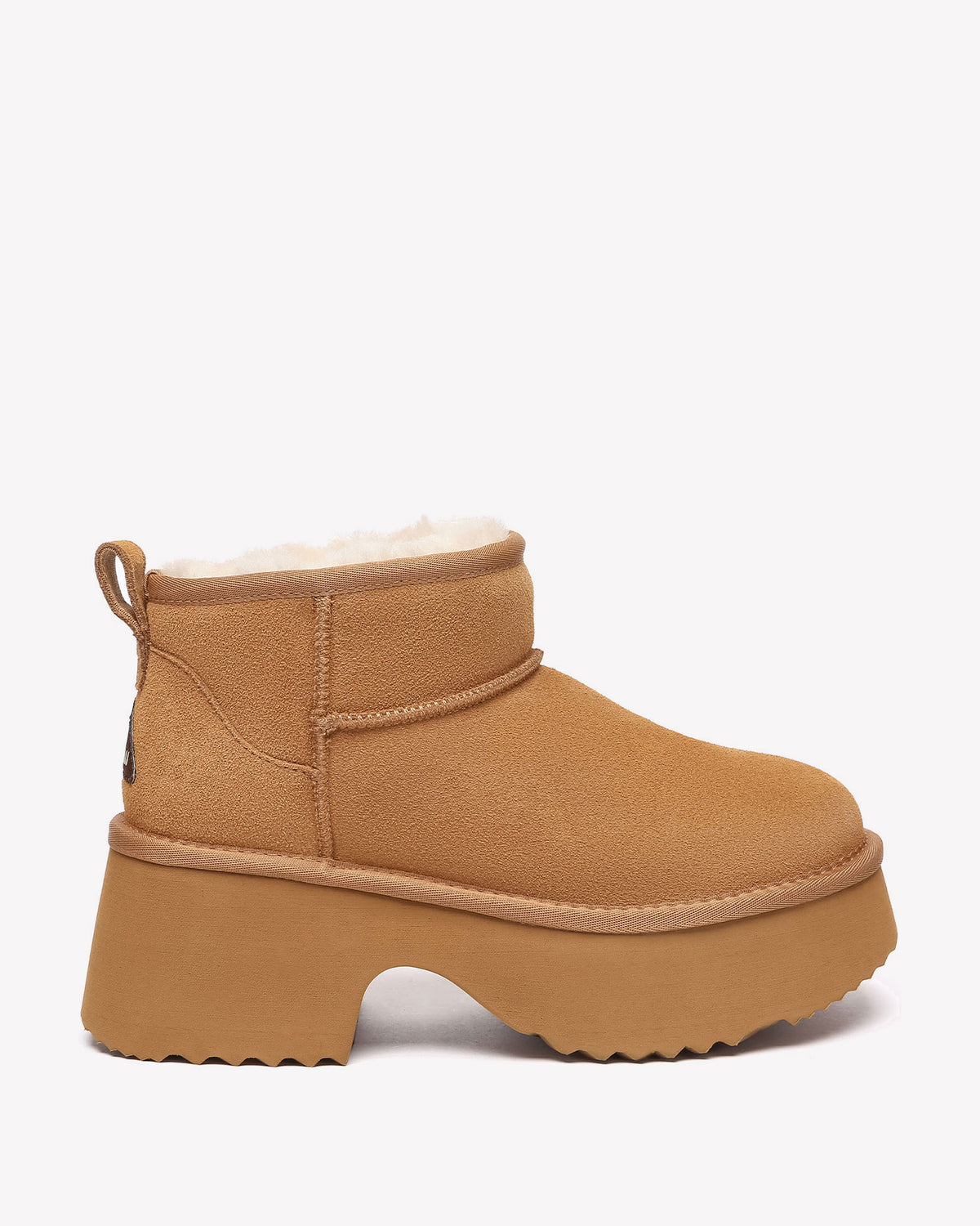 EVERAU Nicobar Chestnut Mid Boots Botki Brązowe