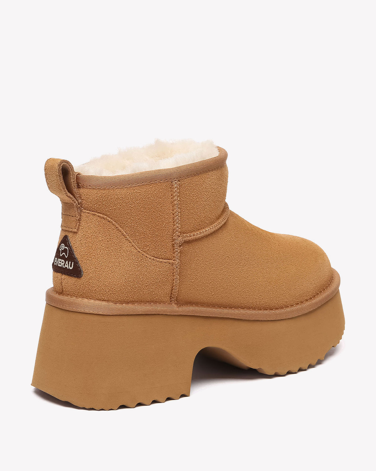 EVERAU Nicobar Chestnut Mid Boots Botki Brązowe
