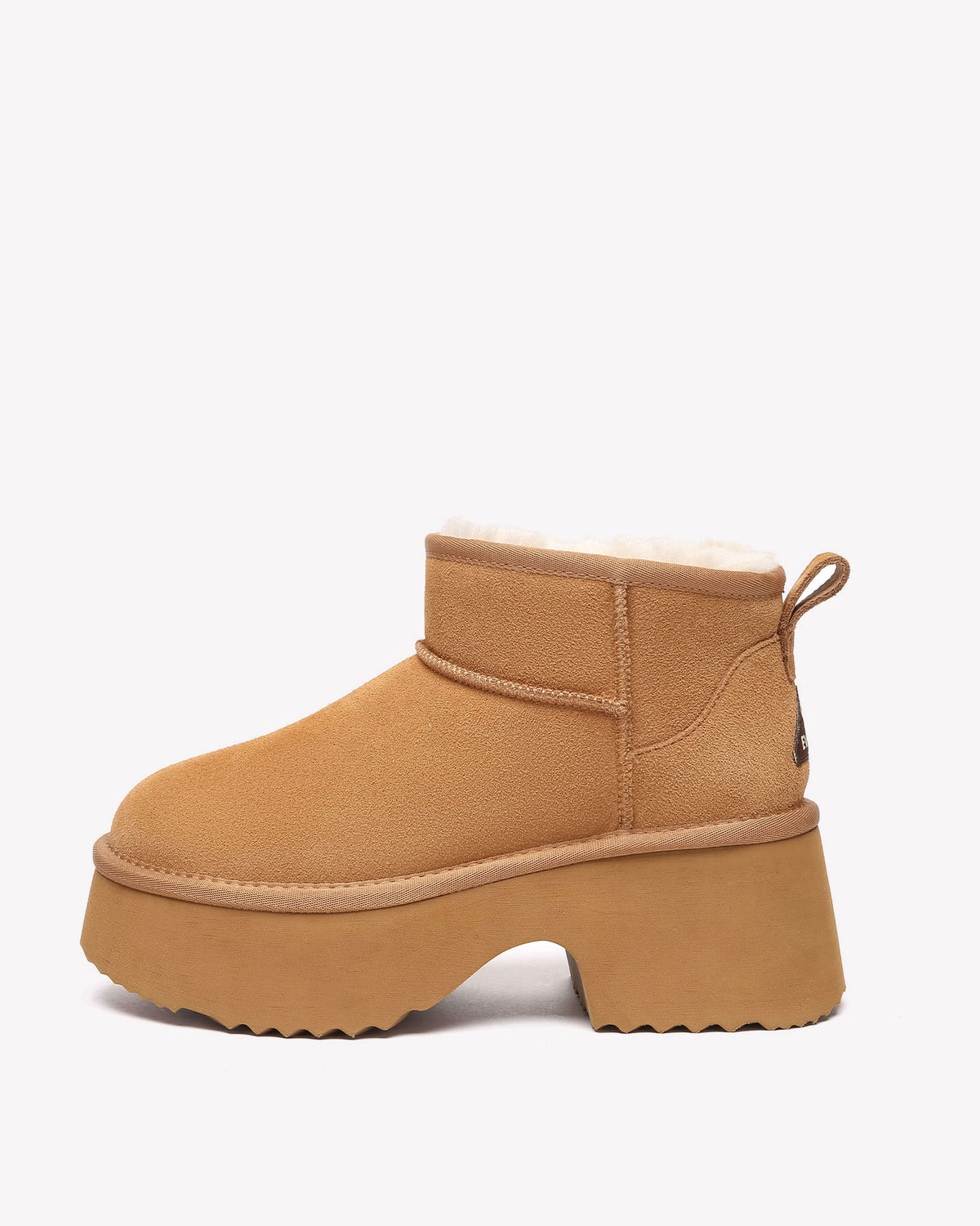 EVERAU Nicobar Chestnut Mid Boots Botki Brązowe