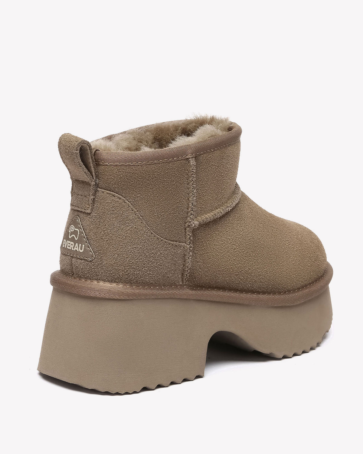 EVERAU Nicobar Walnut Mid Boots Botki Brązowe