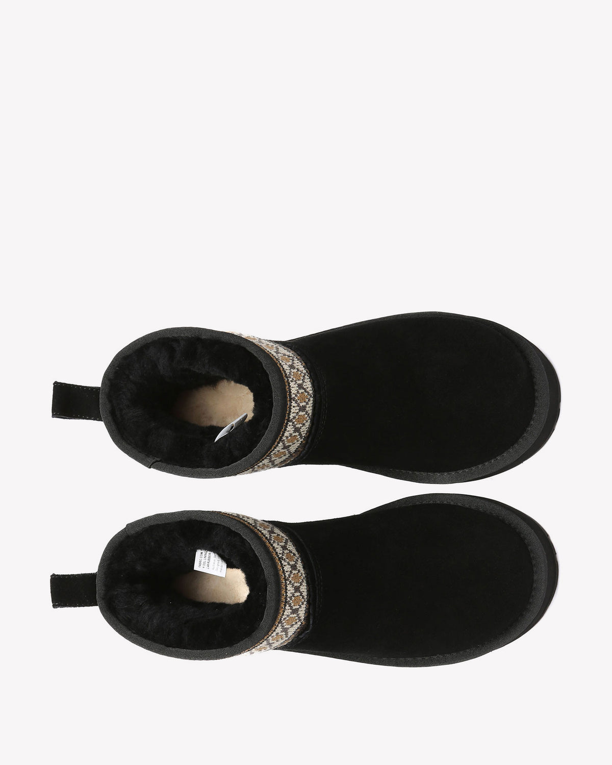 EVERAU Plover Black Ankle Platform Boots Botki Czarne
