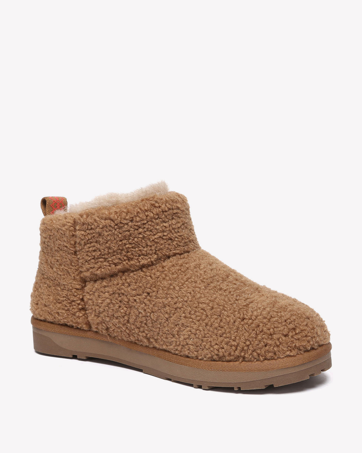 EVERAU Dotterel Chestnut Ultra Plush Ankle Boots Botki Brązowe