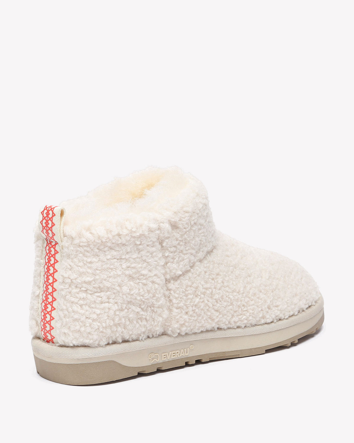 EVERAU Dotterel Sand Ultra Plush Ankle Boots Botki Beżowe