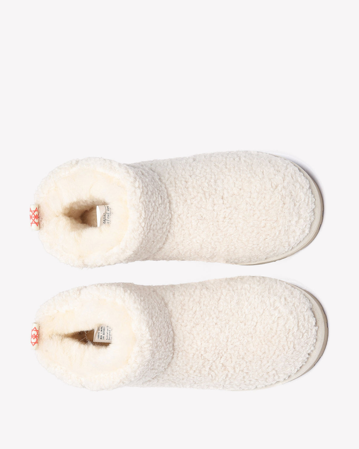 EVERAU Dotterel Sand Ultra Plush Ankle Boots Botki Beżowe