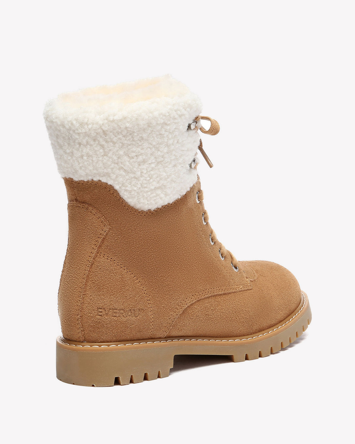 EVERAU Sittella Chestnut Chunky Boots Botki Brązowe
