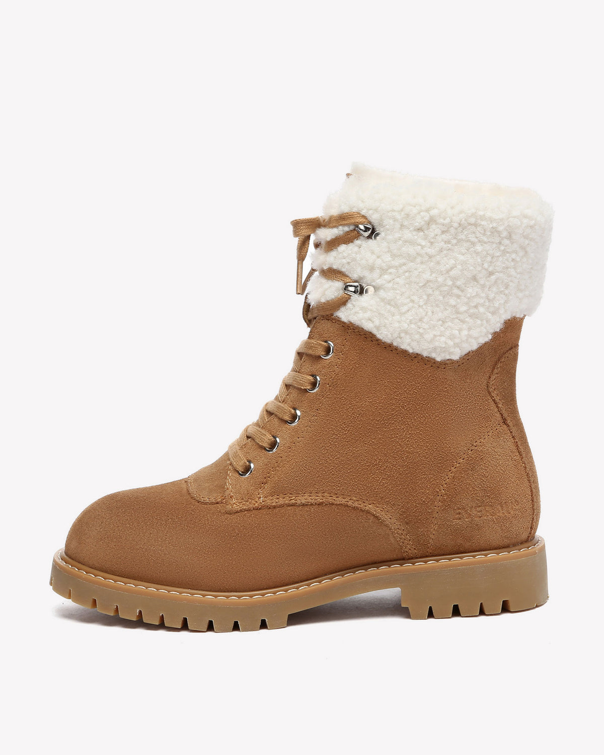 EVERAU Sittella Chestnut Chunky Boots Botki Brązowe