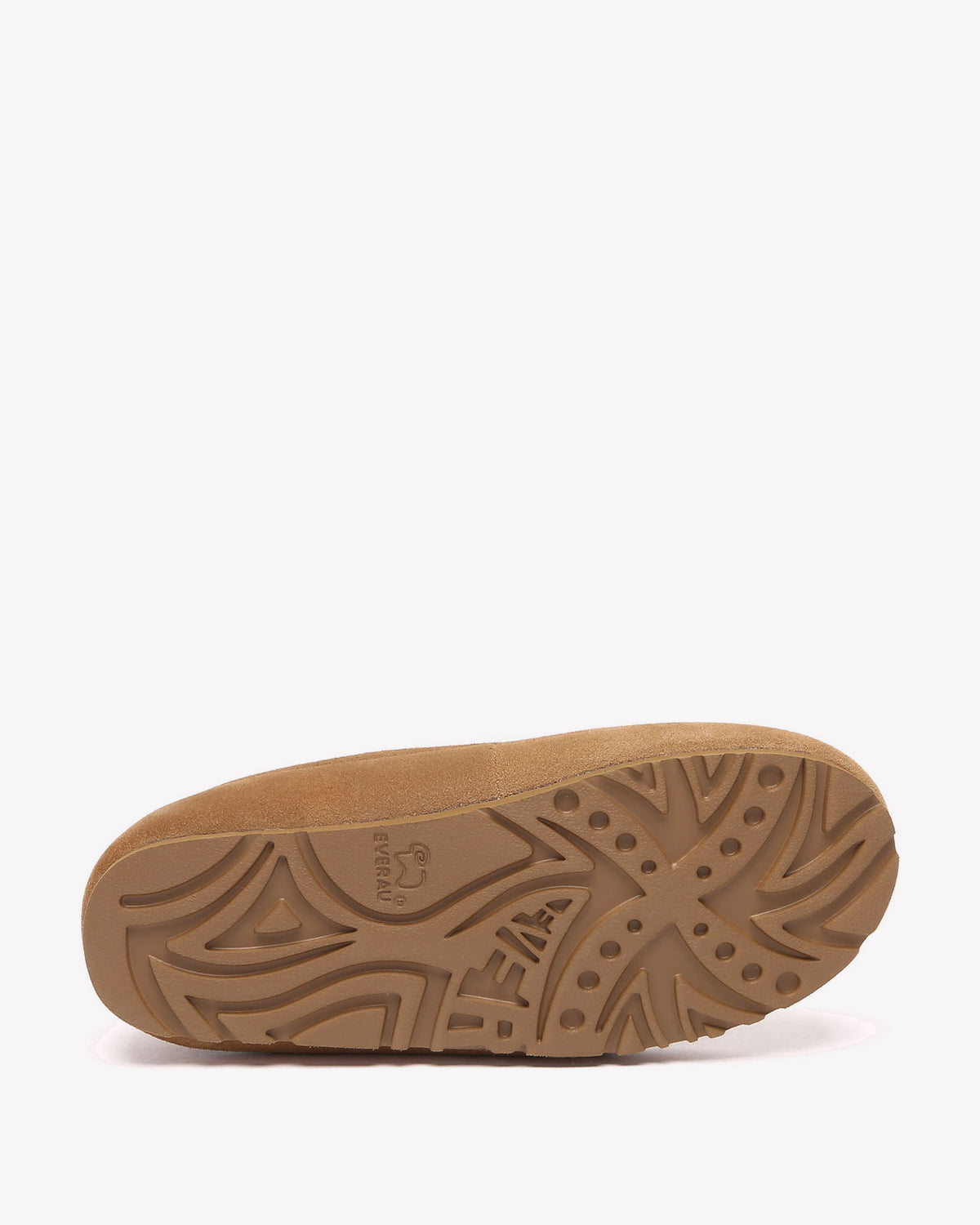 EVERAU Teal Chestnut Adjustable Strap Baleriny Brązowe