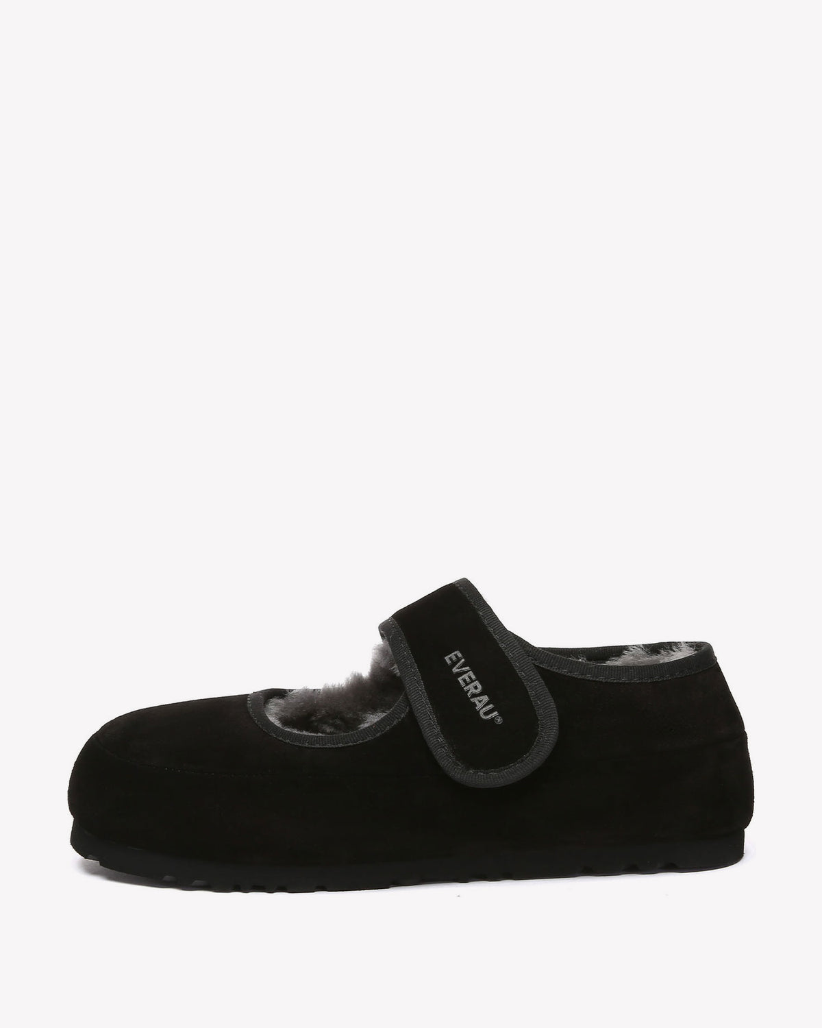 EVERAU Teal Black Adjustable Strap Baleriny Czarne
