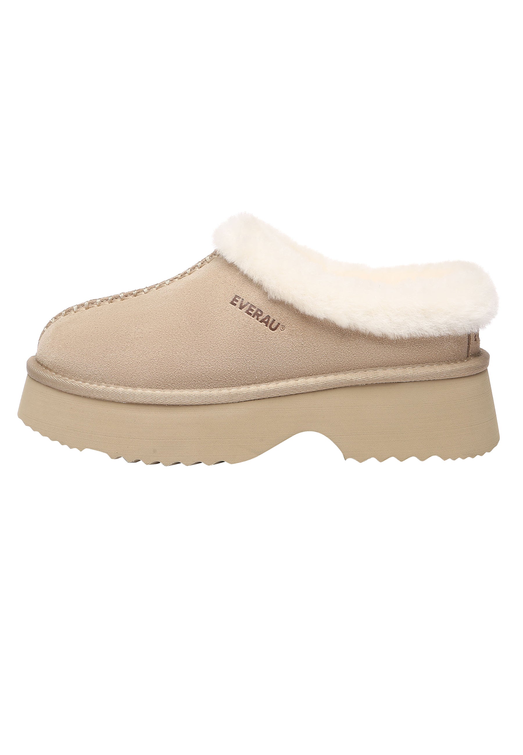 EVERAU Savanna Chunky Platform Boots Botki Piaskowe