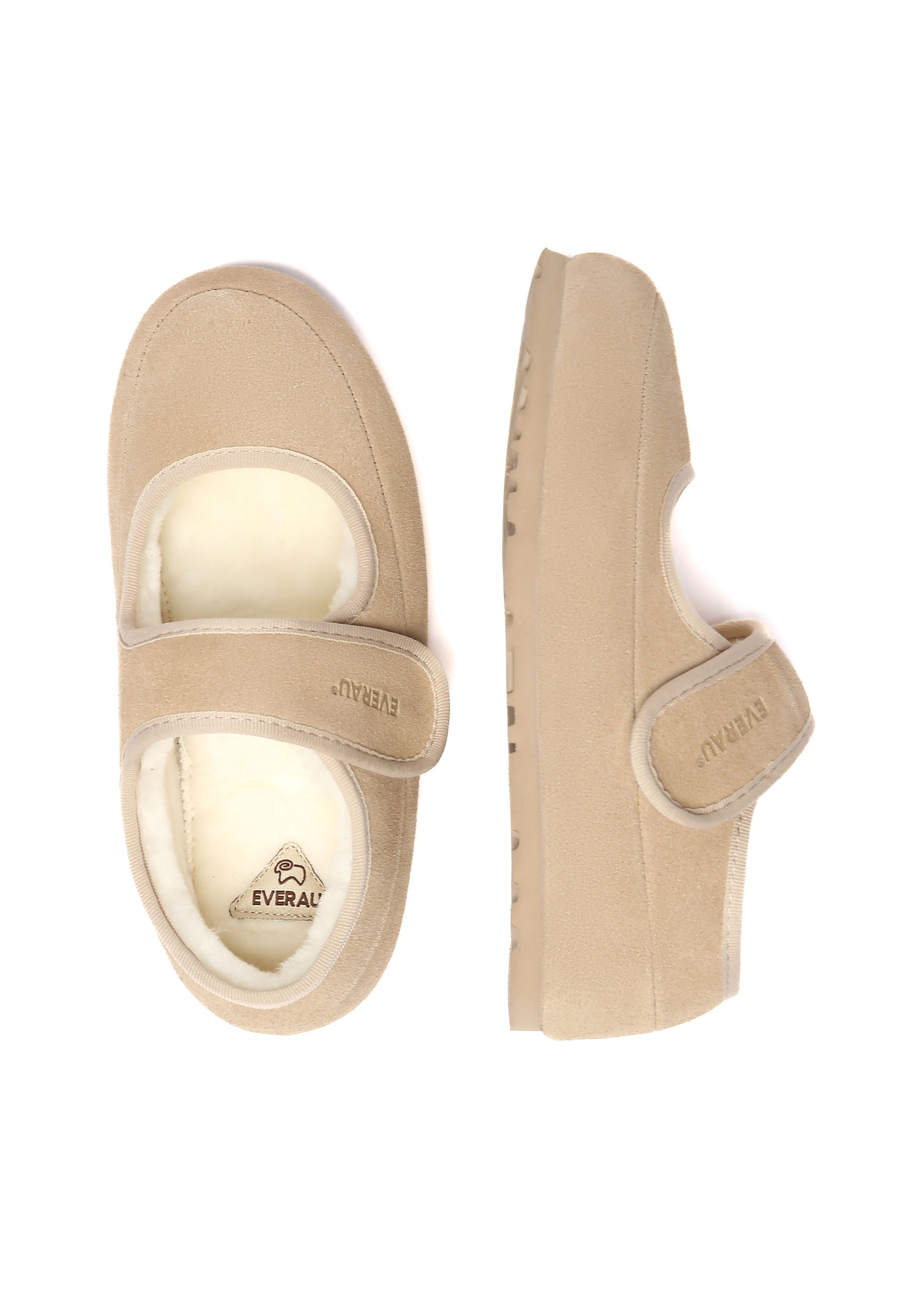 EVERAU Teal Adjustable Strap Slippers Kapcie Piaskowe