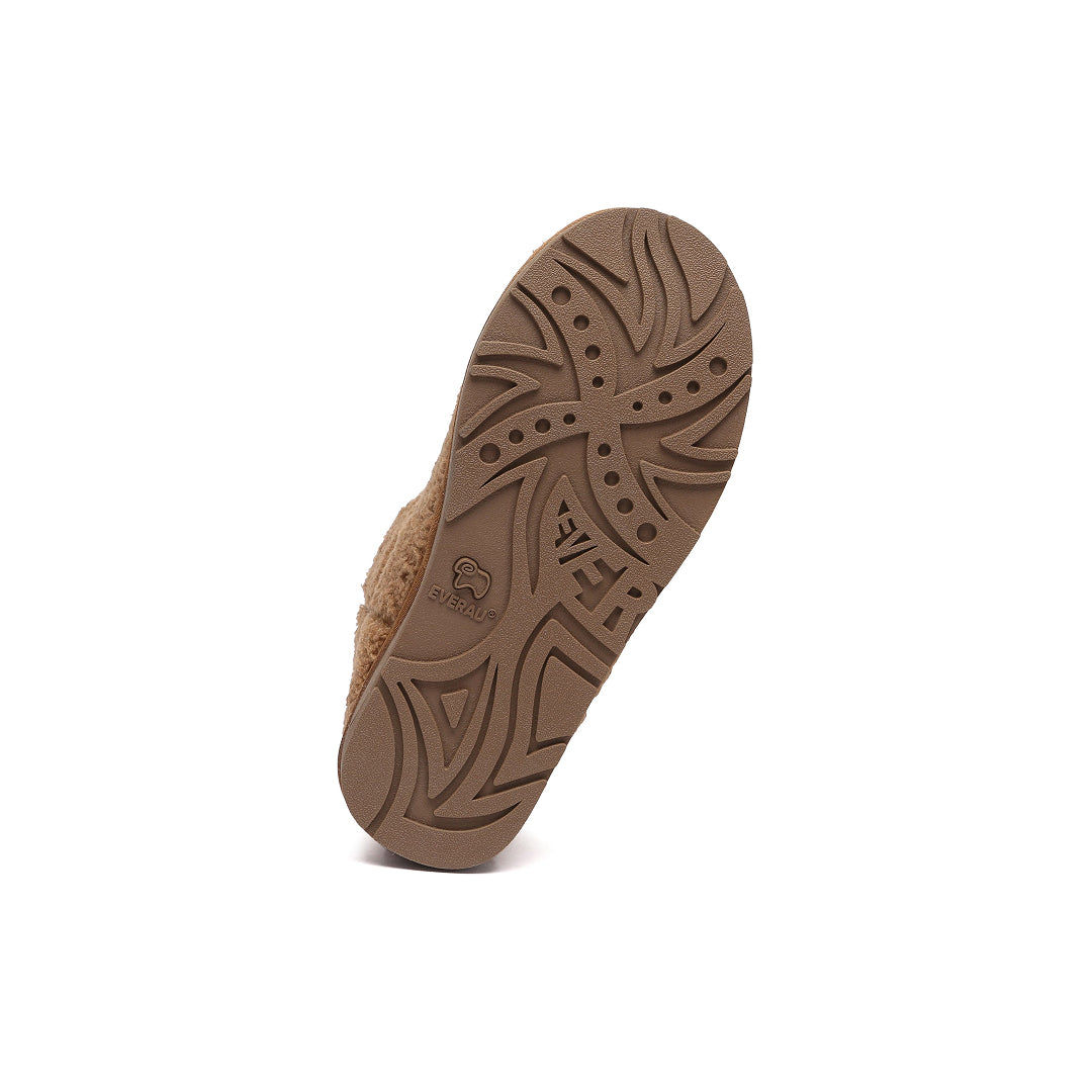 EVERAU Dotterel Chestnut Ultra Plush Ankle Boots Botki Brązowe