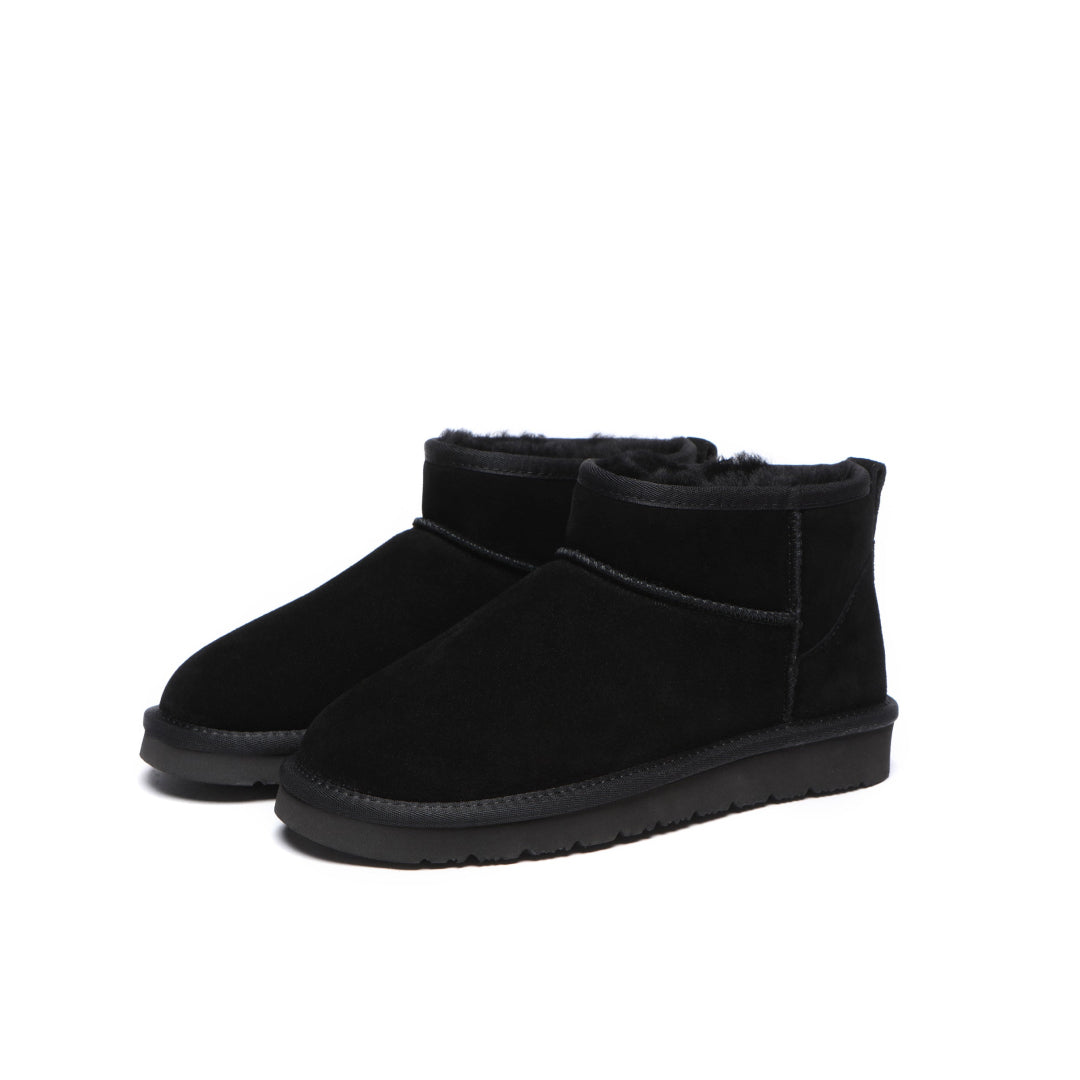 EVERAU Finch Black Ultra Mini Classic Boots Botki Czarne