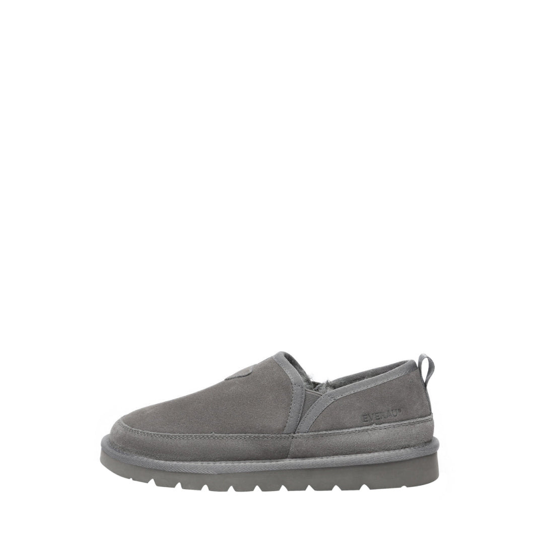 EVERAU Galah Grey Slip On Niskie Botki Szare