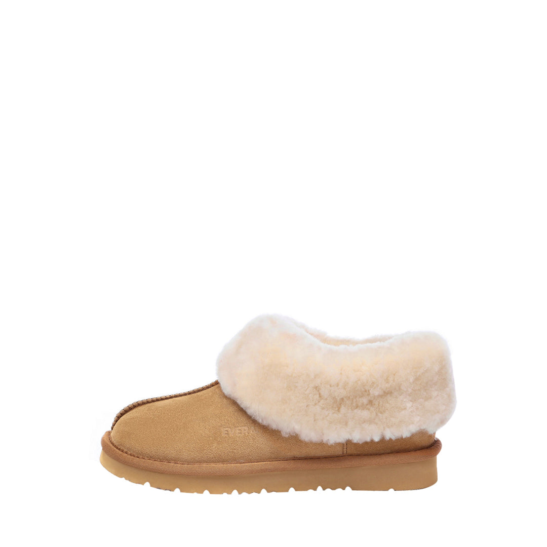 EVERAU Ibis Chestnut Slippers Kapcie Brązowe