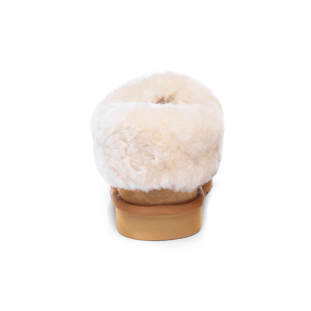 EVERAU Ibis Chestnut Slippers Kapcie Brązowe