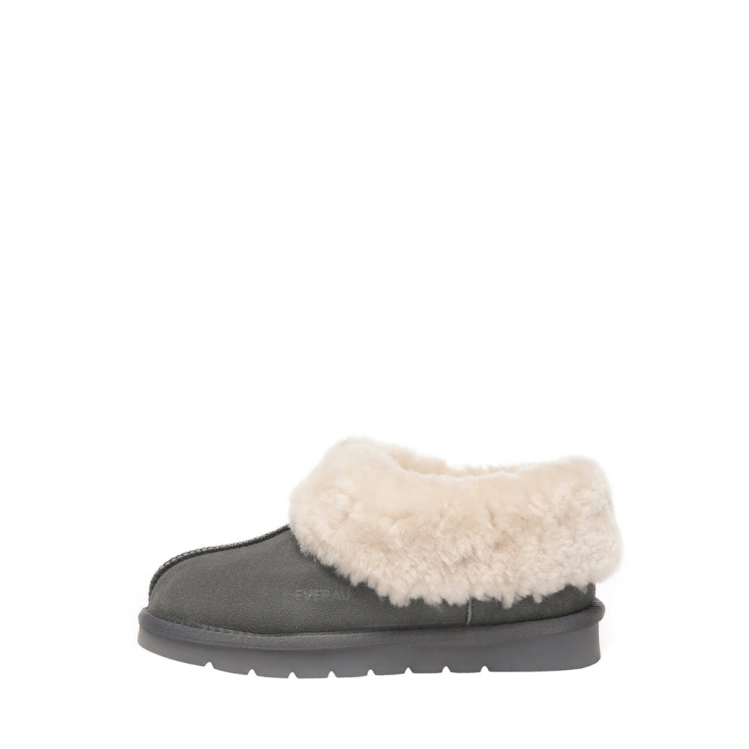 EVERAU Ibis Grey Slippers Kapcie Szare