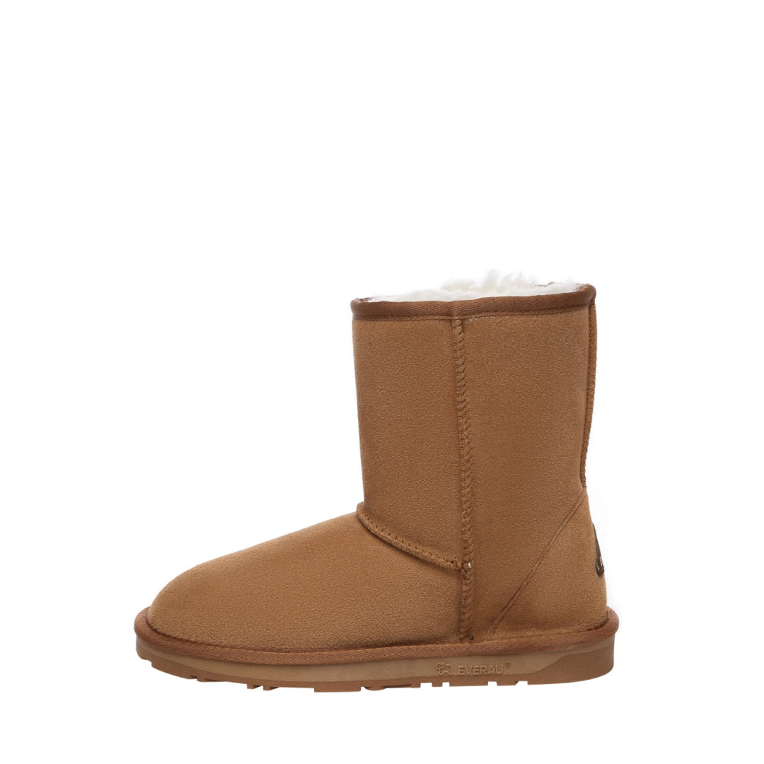 EVERAU Kookaburra Chestnut Short Classic Boots Botki Brązowe