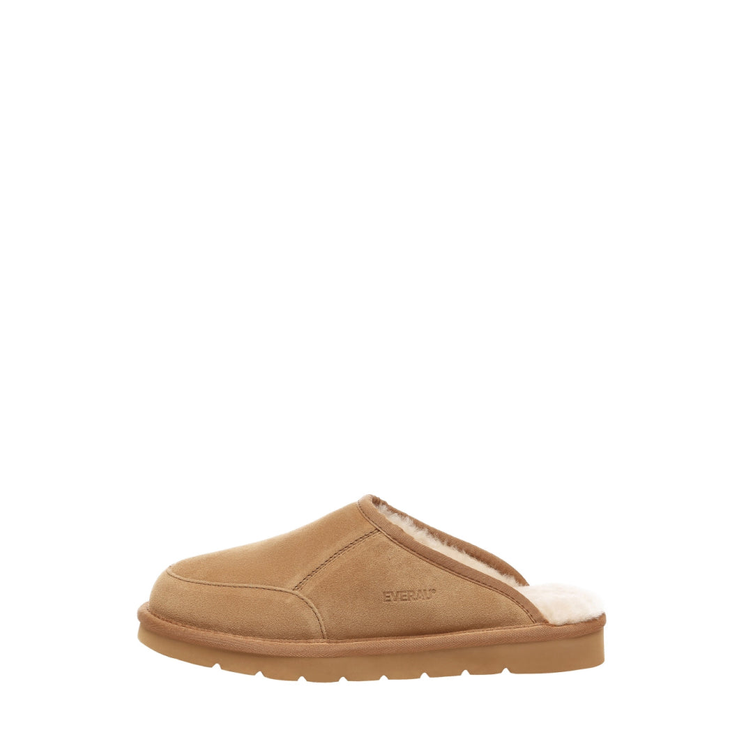 EVERAU Lark Chestnut Slippers Kapcie Brązowe