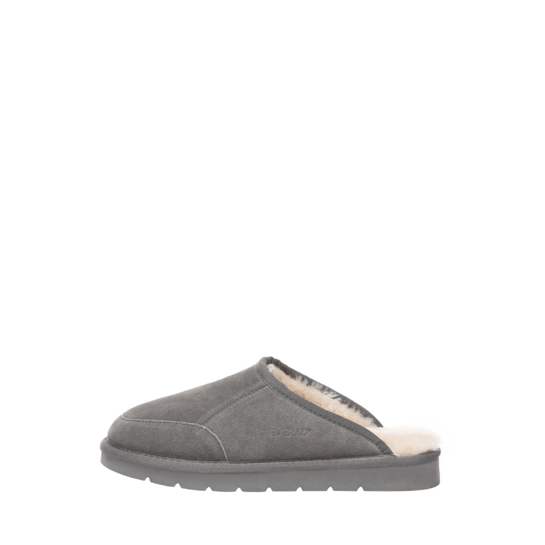 EVERAU Lark Grey Slippers Kapcie Szare