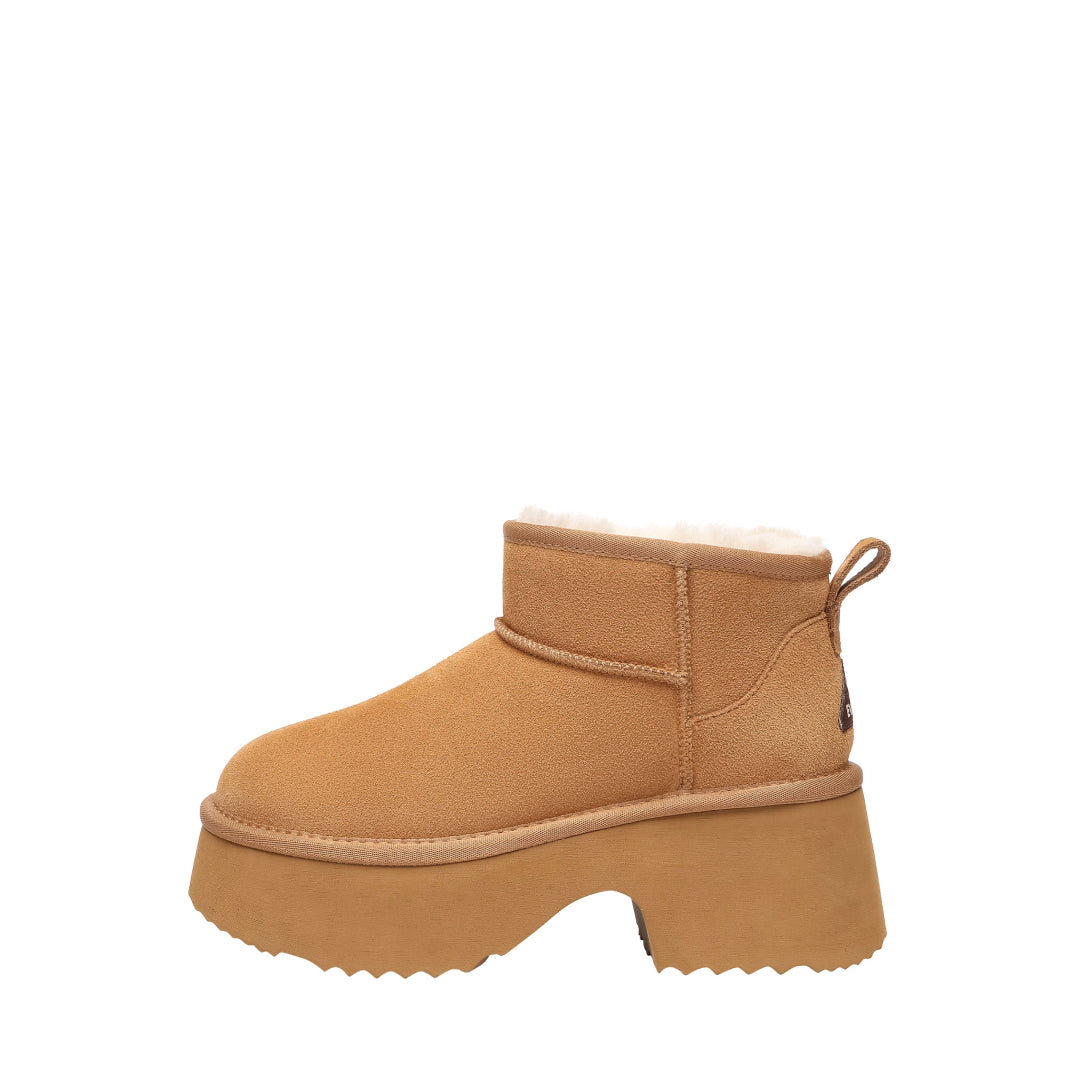 EVERAU Nicobar Chestnut Mid Boots Botki Brązowe