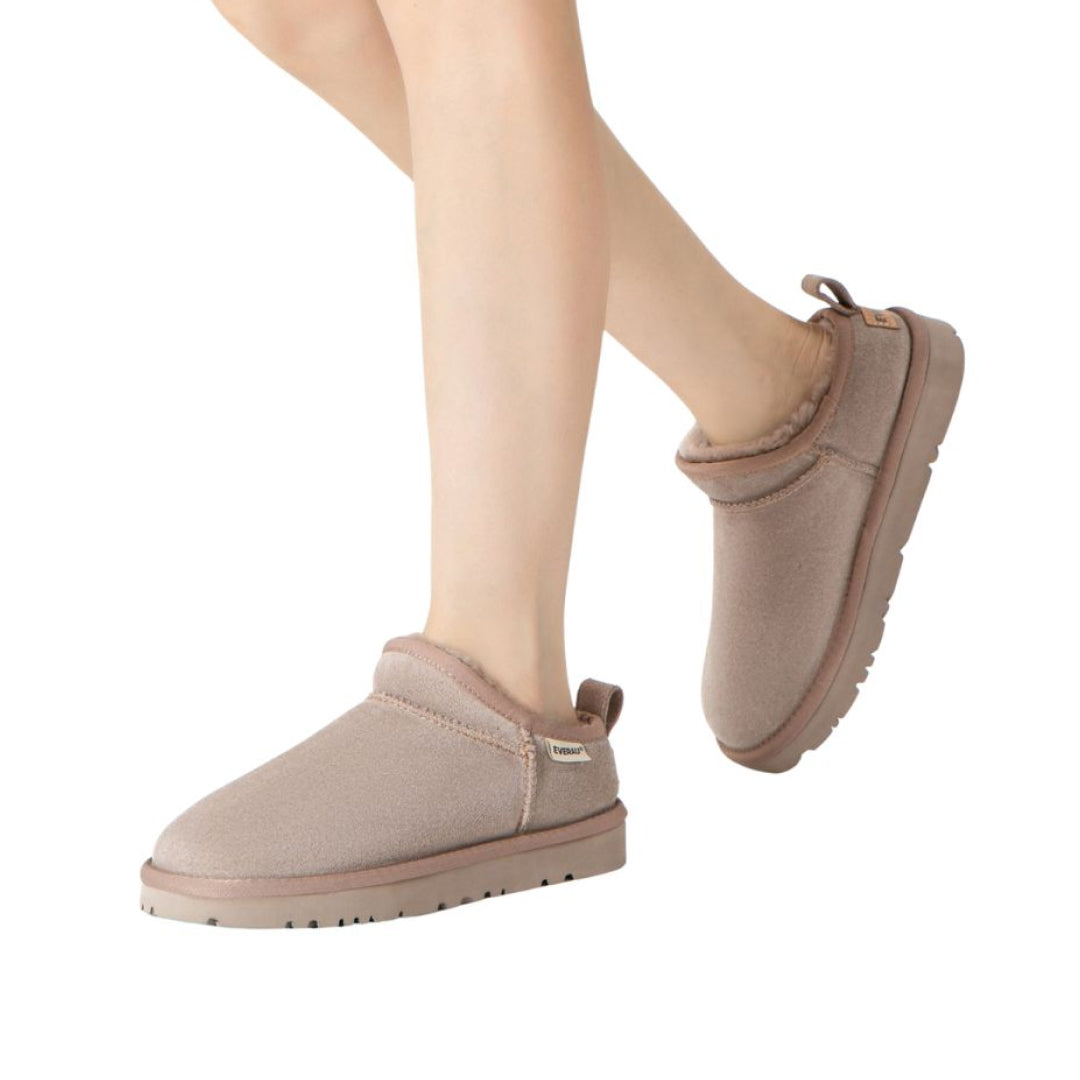 EVERAU Quail Brown Ultra Mini Boots Botki Brązowe