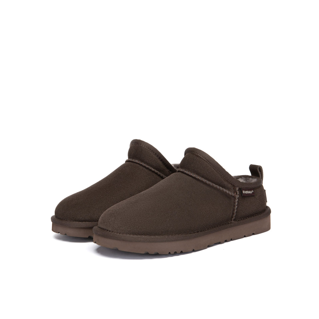 EVERAU Quail Chocolate Ultra Mini Boots Botki Brązowe