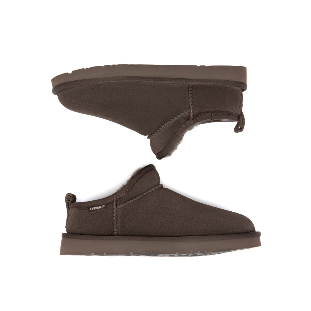 EVERAU Quail Chocolate Ultra Mini Boots Botki Brązowe