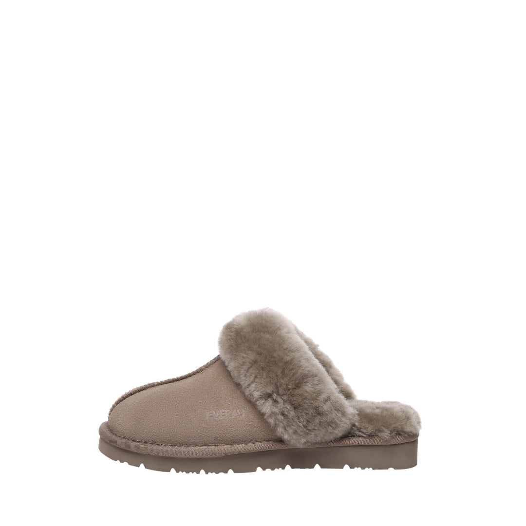 EVERAU Raven Brown Slippers Kapcie Brązowe